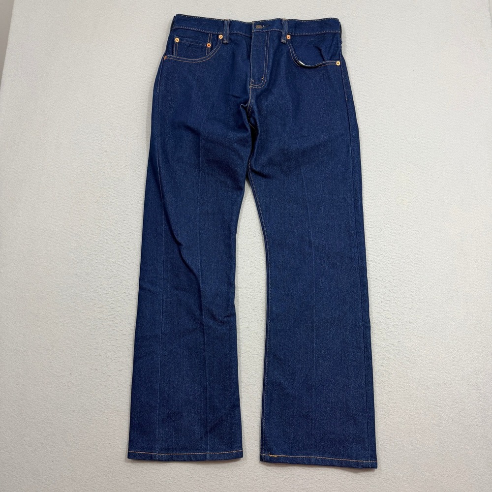 Levis Jeans Men's 32x30 Blue 517 Bootcut Denim Pants Western Rodeo Cowboy